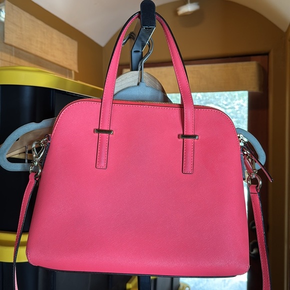 Kate Spade Cedar Street Maise Leather Handbag Pink with Gold Hardware - Picture 7 of 16